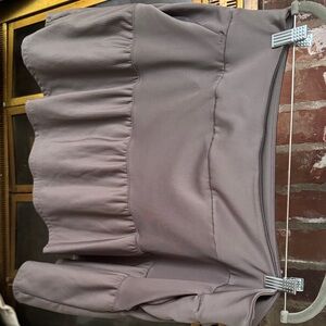 Stylish Gray Peplum Top